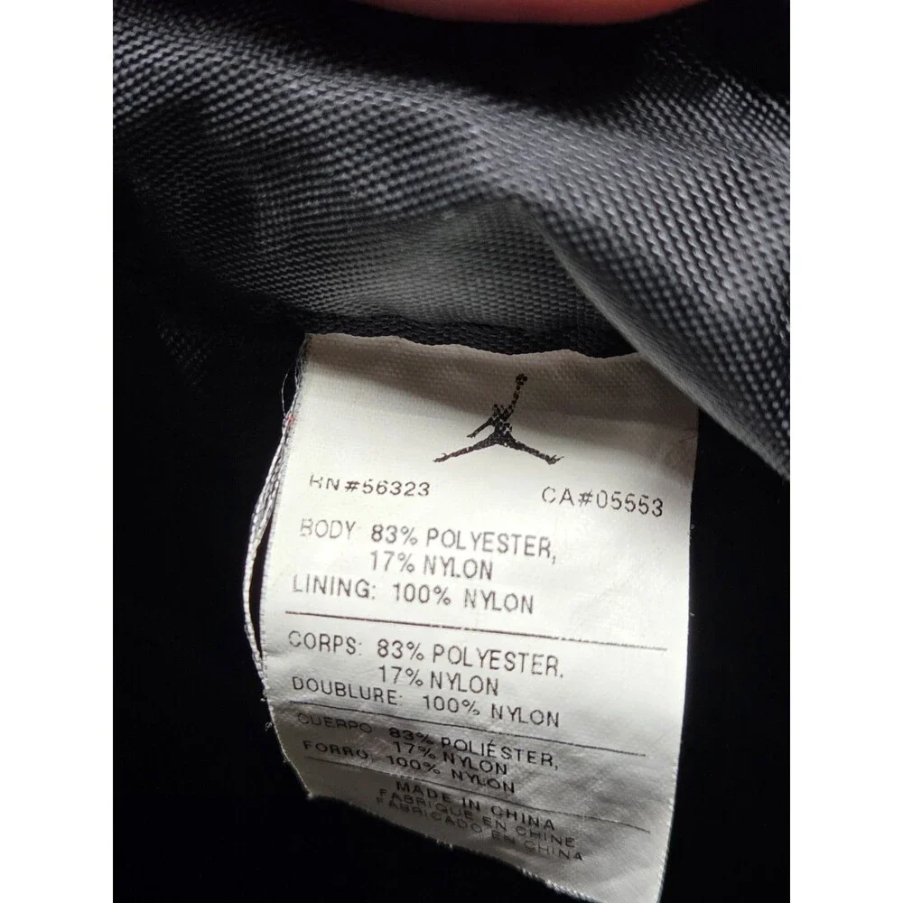 Vtg Jordan Retro 6 Fresh Air sack bag Michael Jordan Chicago Bulls Nike